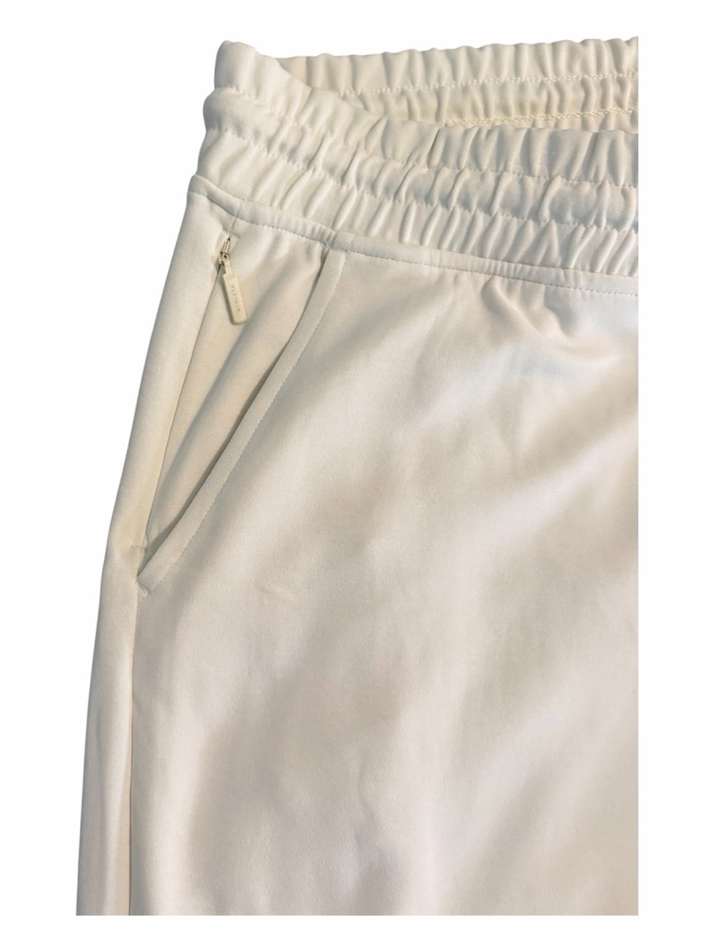 NWT |Athleta |Seasoft Straight Pant |XL Tall |Ivory |Wide Leg |34” Inseam - Picture 4 of 13